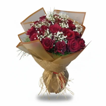 Kırmızı Gül Buketi 15