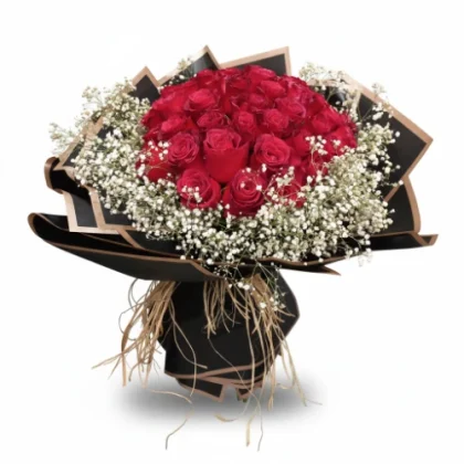 Kırmızı Gül Buketi 4